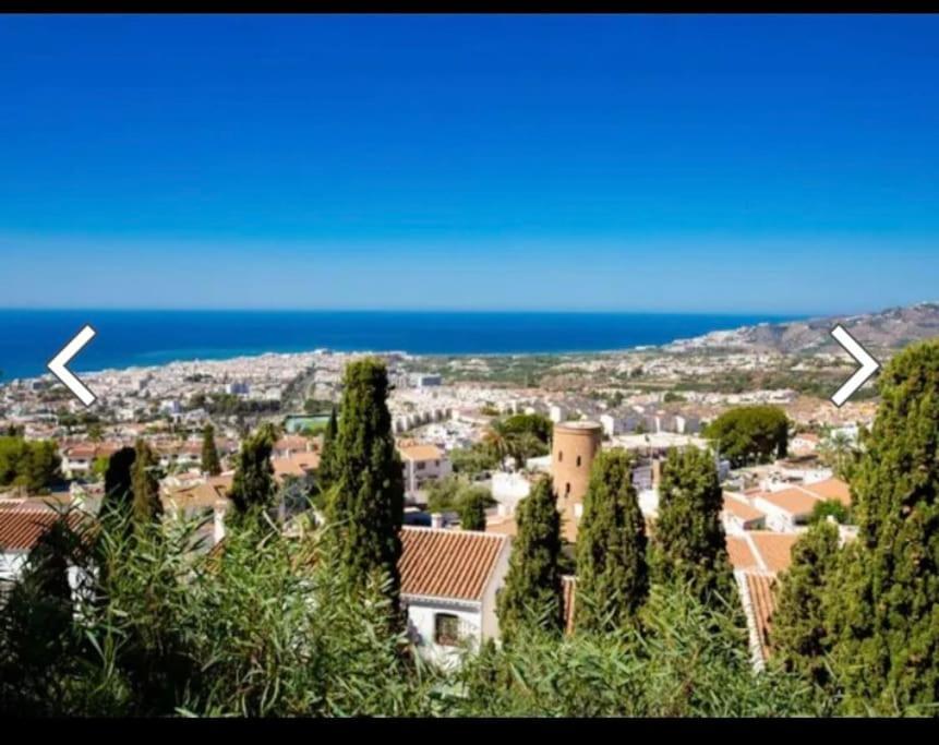 Precioso Apartamento Mandarinos Con Vistas Al Mar Nerja Exterior foto